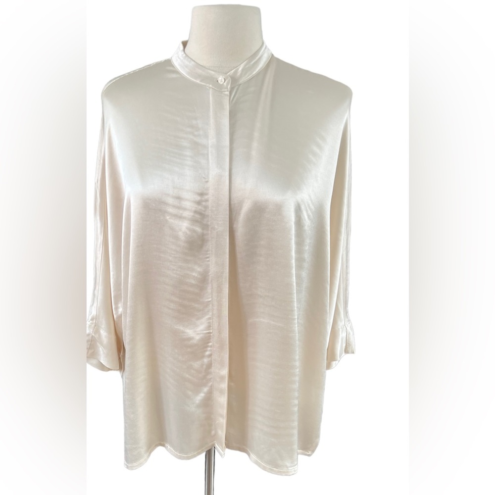 Masai Ivory Viscose Tunic Top size Large